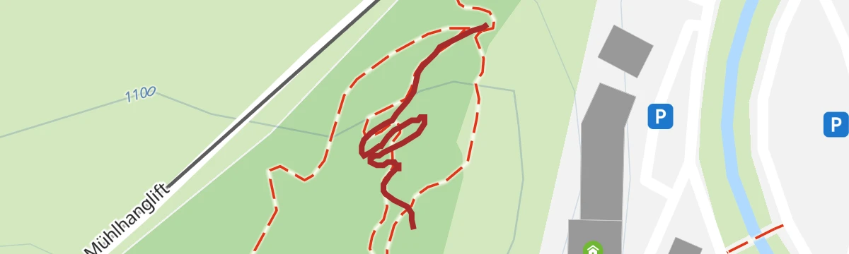 Route map: Zirleseckline - MÜHLWALDTRAILS
